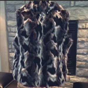 Rachel Zoe Faux Fur Vest